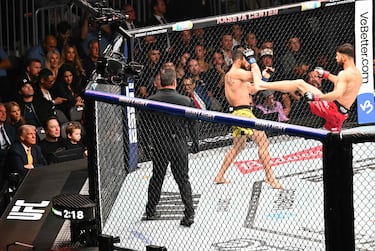 Donald Trump ha sido un aficionado recurrente a las funciones de UFC.