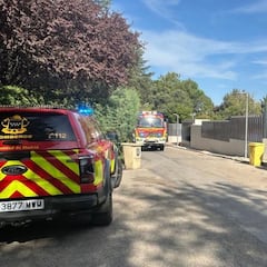 Incendio en la casa de Vinicius en Madrid