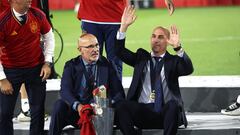 Luis de la Fuente: “Estaba muy tranquilo en los penaltis”