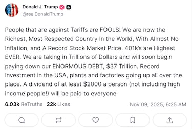 Trump anuncia cheques de $2,000: ¿quiénes serán elegibles?