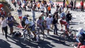 <b>DUREZA EXTREMA. </b>Contador y Purito en el Cuitu Negru.