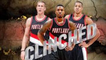 Se consum¨® el milagro: los Blazers vuelven a los playoffs
