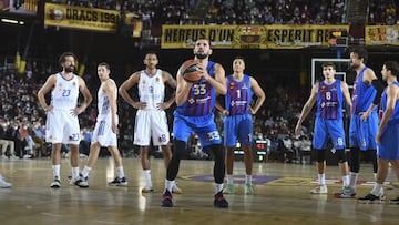 El Bar&ccedil;a gan&oacute; en la primera vuelta de la Euroliga por 93-80.
  
 