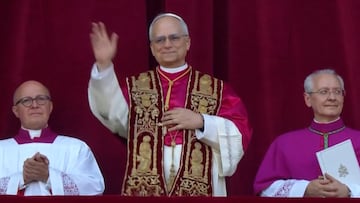 Al borde de las lágrimas cuando salió al balcón: tremenda escena del Papa León XIV