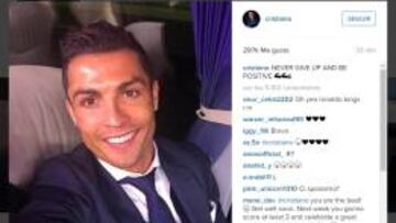 La foto de Cristiano en Instagram