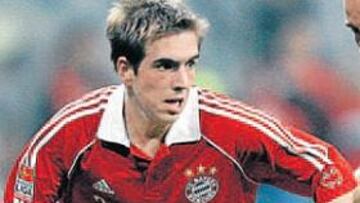 <b>PEQUEÑO PERO MATÓN. </b>Lahm en un partido con el Bayern Múnich.