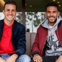 Bernardo y Ramalho, un muro ‘rojiblanco’ con experiencia ante el Madrid