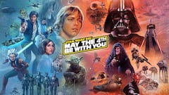 On Star Wars Day, which is celebrated on May 4th, fans often greet each other with the phrase “May the fourth be with you.”