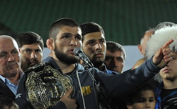 Khabib Nurmagomedov.