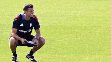 Thiago Motta, entrenados de la Juventus.