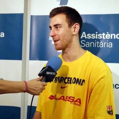 Claver: "Pau, Navarro y Ricky me han aconsejado sobre el Barça"