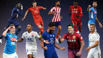 Delanteros que están en el mercado.