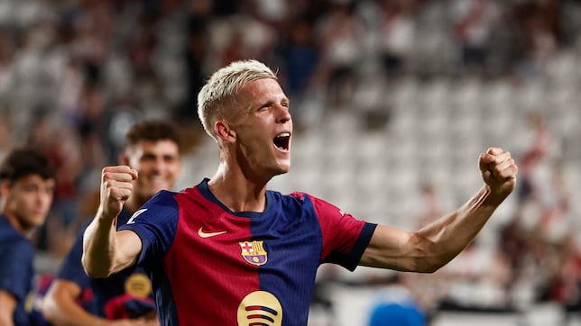 Dani Olmo revive al Barça