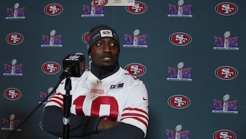 El wide receiver de los San Francisco 49ers debería ser una certeza para el Super Bowl ya que no apareció en ningún reporte de lesionados.