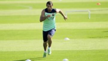 El Barça vuelve a entrenar tras dos días de descanso