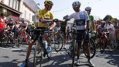 Froome se olvida de Nairo: "Mis rivales son Contador y Porte"
