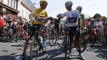 Froome se olvida de Nairo: "Mis rivales son Contador y Porte"