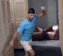 Djokovic's pre-game dressing room ritual revealed...
