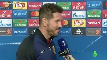 Dardo de Simeone a BBC y MSN: "los nuestros sí salen de cambio"