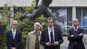 <b>CRACK AGLUTINADOR. </b>Rosdell recordo a Kubala como una de las pocas figuras del barcelonismo que "aglutinaba" a todos los barcelonistas.