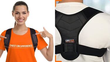 Elimina el dolor de espalda con este corrector de postura superventas con más de 32.000 valoraciones