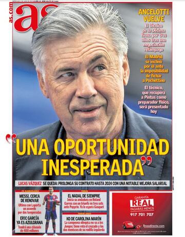 Las portadas de AS de junio