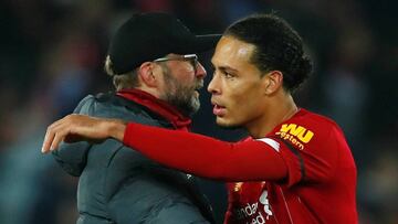 Klopp: "Van Dijk también se merecía el Balón de Oro"