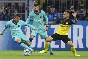 Arthur, Piqué y Paco Alcácer.
