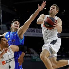 El Real Madrid tumba al San Pablo Burgos en el debut de Garuba