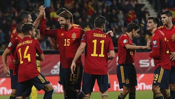 España 7-0 Malta: resumen, goles y resultado del partido