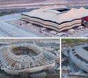 Tres estadios de Qatar 2022 en la fase final de construcción