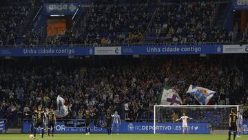 Partido Deportivo de La Coruña - Sanse. riazor publico aficion