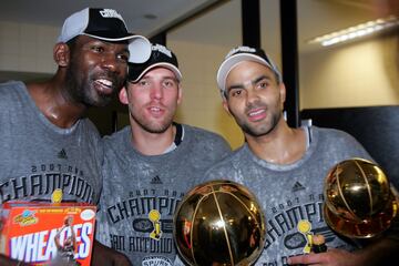 Los europeos con un anillo de la NBA