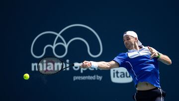 Grigor Dimitrov, en el Miami Open.
