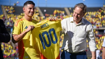 James Rodríguez, volante de la Selección Colombia