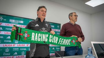 Alejandro Menéndez tiene muchos retos a superar para salvar al Racing de Ferrol.