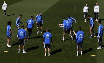 El Madrid prepara el partido contra el Rayo