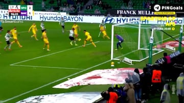 Luis Suárez marcó de taco al 90+6 y le dio el triunfo al Sporting ante Nacional, confirmando su gran momento goleador en Portugal.