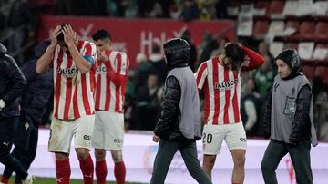 30/03/24 PARTIDO SEGUNDA DIVISION
SPORTING GIJON - RACING SANTANDER
COTE PASCANU Y MARIO FIN DEL PARTIDO TRISTEZA