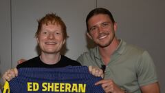 Conor Gallagher, anfitrión de Ed Sheeran en el Metropolitano: “Caballeros ingleses”