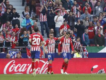 Griezmann se la ha dado a Morata en largo y este ha acabado definiendo ante Rubén después de una gran carrera. Excelente gol del delantero colchonero.