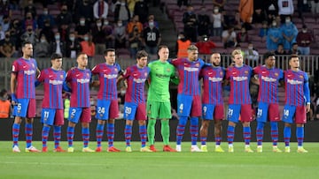 Aprobados y suspensos del Barça: Araújo, en el cielo; Busquets en el suelo