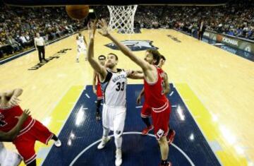 Marc Gasol y Pau Gasol.