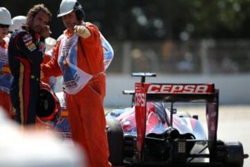 Jean-Eric Vergne del equipo Toro Rosso