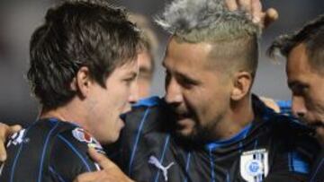 Carlos Fierro y Yasser Corona, autores de los dos primeros goles de Gallos.