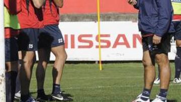 <b>POSITIVA. </b>Gerardo Ruiz, preparador físico del Sporting valora muy bien el estado de la plantilla.