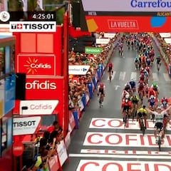 Bennett es el más rápido en la primera llegada al sprint