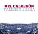 Campaña del Atlético en redes para pedir el aliento del Calderón