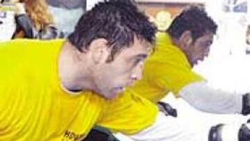 <b>GUANTEAR.</b> "He hecho 17 peleas y todas dándole al saco, sin ponerme delante de un boxeador"