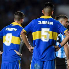 Benedetto y Zambrano, sancionados por dos partidos